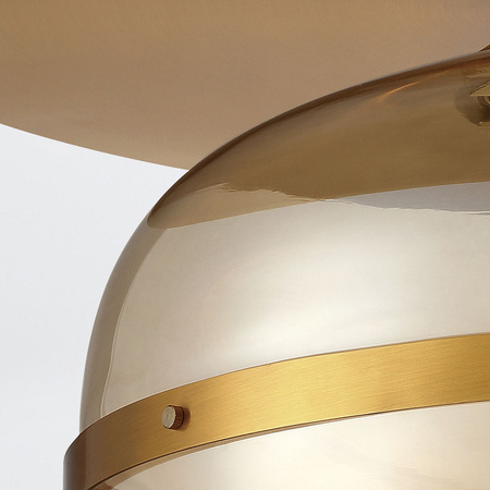 Duży plafon Nottingham - 3 źródła światła - Antyczny mosiądz