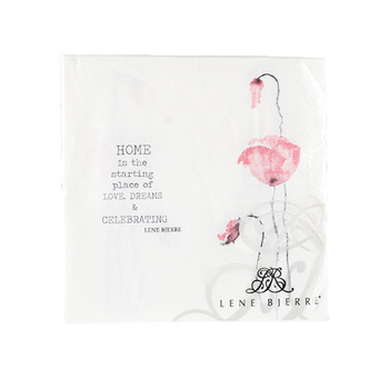 SERWETKI PAPIEROWE HOME&CELEBRATING - 33X33CM - LENE BJERRE.- MY HONEY HOME