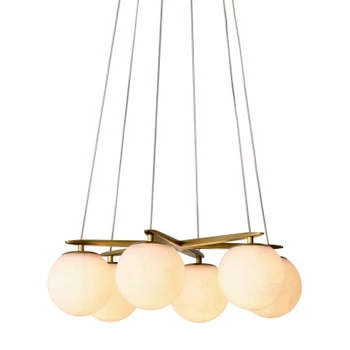 Żyrandol Morro antique brass finish Eichholtz