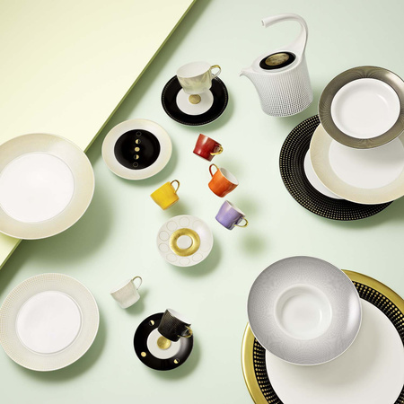 Spodek pod filiżankę na espresso AURÉOLE/CLAIR DE LUNE FÜRSTENBERG