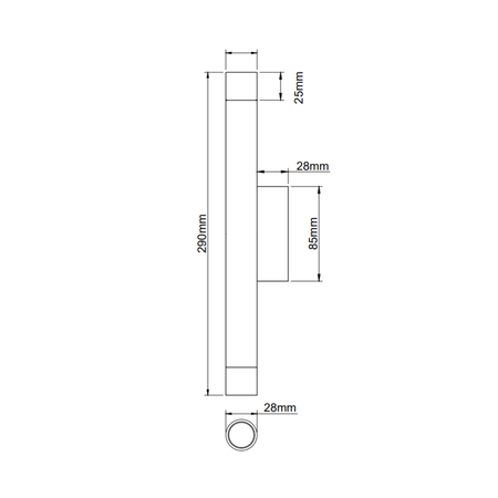 Kinkiet Q Parette Bianco / Rose Gold Orlicki Design