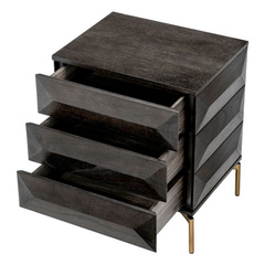 Stolik boczny Denver mocha oak veneer