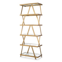 Szafka Eichholtz Billinghurst Square brushed brass finish