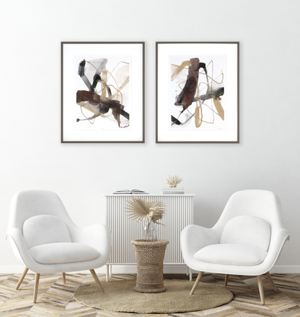 GRAFIKA BURGUNDY INJECTION 72 x 87 CM - MY HONEY HOME