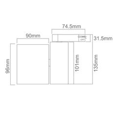 Rullo Bianco Mobile Track