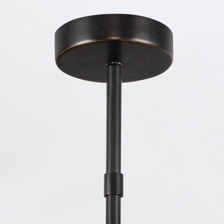 Żyrandol LED Alonso - Miejski brąz