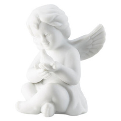 Anioł średni z gołębiem