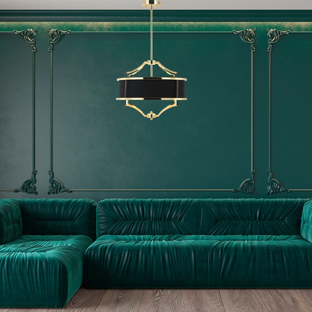 Lampa wisząca Stesso Gold Nero M Orlicki Design