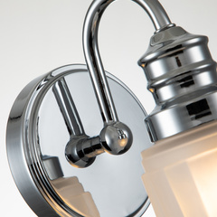 Kinkiet Swell - 1 źródło światła - Polerowany chrom