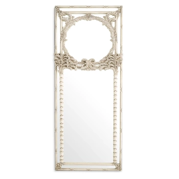Lustro Eichholtz Le Royal antyczne białe wykończenie