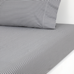 Poszewka Shirting Black White 50 x 75 cm Ralph Lauren