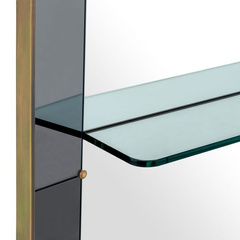 Lustro Eichholtz Bellana w kolorze antycznego mosiądzu dymione