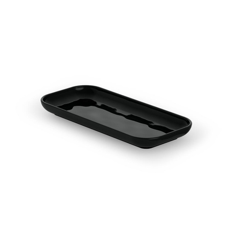 Taca Comb duża Decor Walther porcelanowa Czarna