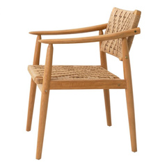 Krzesło Coral Bay drewno teakowe zestaw 2 szt.