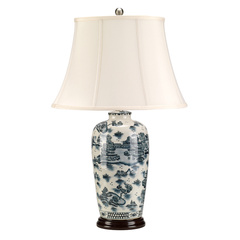 Lampa stołowa Blue Traditional Elstead - My Honey Home
