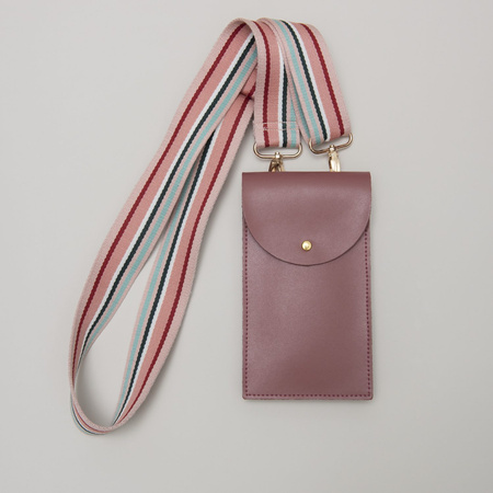 TOREBKA NA TELEFON - DARK PINK - BY B+K - MY HONEY HOME