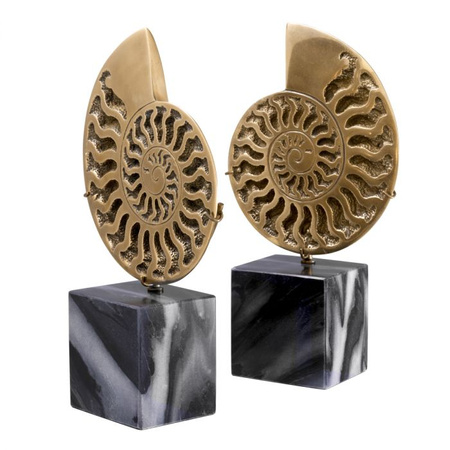 Obiekt Ammonite zestaw 2 szt Eichholtz - My Honey Home