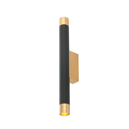 Kinkiet Q Parette Nero / Gold Orlicki Design