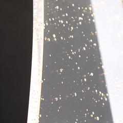 Średnia latarnia naścienna Kabo - Teksturowana czerń