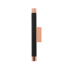 Kinkiet Q Parette Nero / Rose Gold Orlicki Design