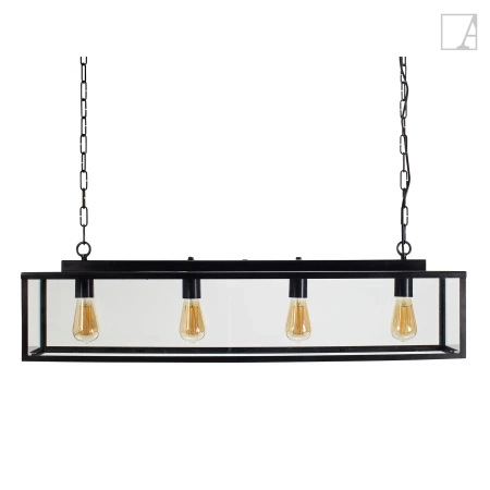 Lampa wisząca Authentage Vitrine długa + zintegrowany LED