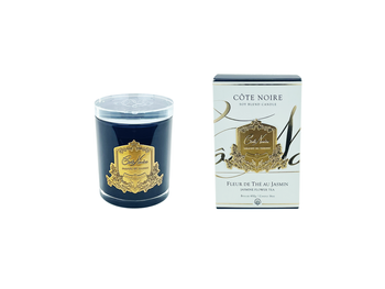 Cote Noire Świeca Jasmine Flower Tea 185g gold
