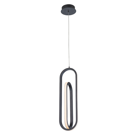 Lampa wisząca Demark - Matowa czerń