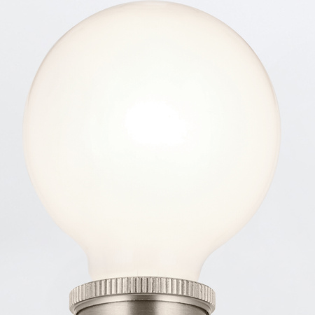 Kinkiet Torche - 2 źródła światła - Szczotkowany nikiel