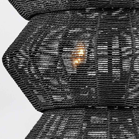 Żyrandol Luca - 10 źródeł światła - Czarny