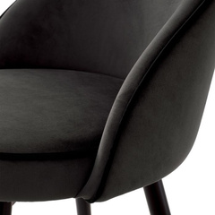 Hoker Cooper roche dark grey velvet zestaw 2 szt.