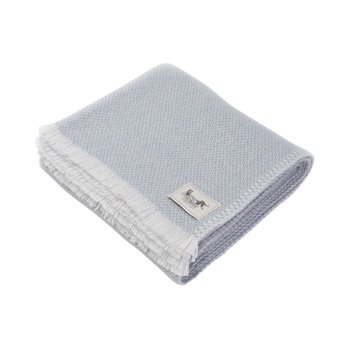 Pled z Alpaki tkany ręcznie dwustronny 130x220 - MyAlpaca - My Honey Home