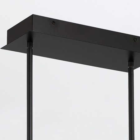 Mała lampa wyspowa Inizio - Matowa czerń