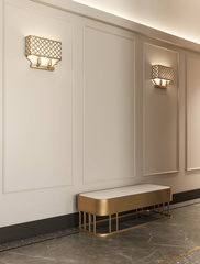 Kinkiet Verno Parette Old Gold Orlicki Design