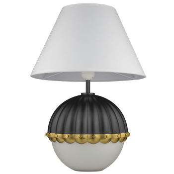 Lampa stołowa CosmoLight PRALINES T01275BK