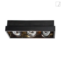 Lampa wpuszczana Authentage Q-Bri centonze częściowo zagłębiona