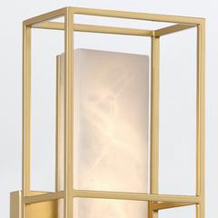 Średni kinkiet Blakley - 1 źródło światła - Szczotkowane złoto