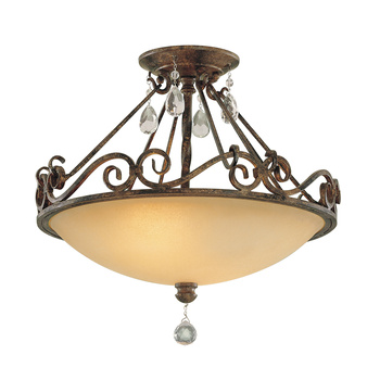 Półplafon Chateau - 2 źródła światła