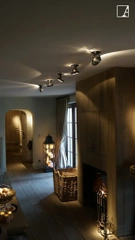 Lampa kierunkowa Authentage Centonze rosas ze sprężynami