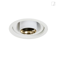 Lampa wpuszczana Authentage Aureole - krótka