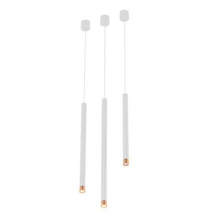 Lampa wisząca Q I Bianco / Rose Gold 50