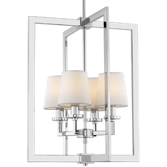 Lampa wisząca LONDON P04021CH-WH