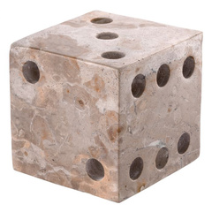 Zestaw akcesoriów Eichholtz Visa z brązowego marmuru, zestaw 2 sztuk