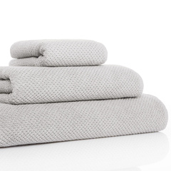 Ręcznik Graccioza Bee Waffle 30x30 cm Silver