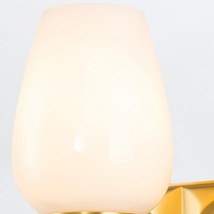 Kinkiet Epsilon - 1 źródło światła - Postarzany mosiądz