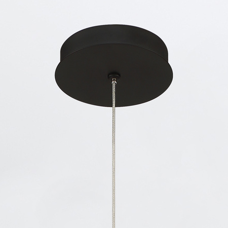 Lampa wisząca Cumberland - 1 źródło światła - Matowa czerń