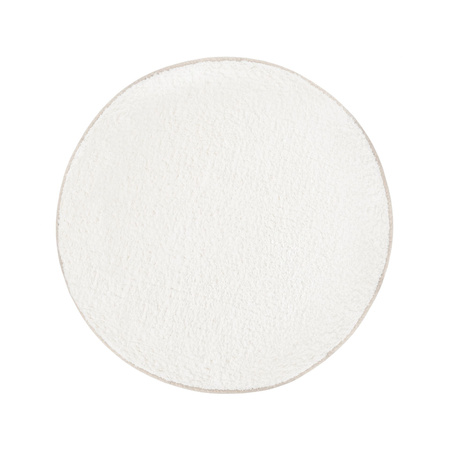 Dywan łazienkowy Graccioza Linen Snow Ø 80CM Snow