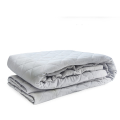 PLED PIKOWANY - SZARY WELUR - 160 x 240 - MY HONEY HOME COLLECTION