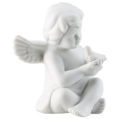 Anioł średni z gołębiem