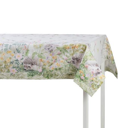 OBRUS BAWEŁNIANY HEDGEHOG - 130 x 250 CM - ROSEBERRY HOME - MY HONEY HOME