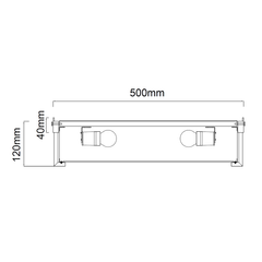 Plafon Romi PL Cromo 50